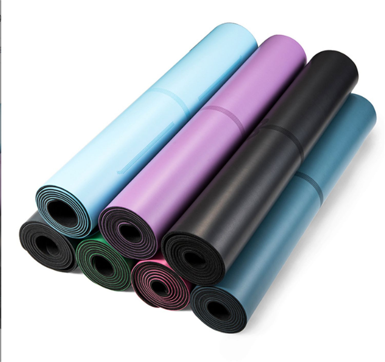 Hot sales Shock-absorbing home non-slip rubber yoga mat