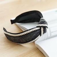 Hot sale elegant and versatile wide cloth hairband