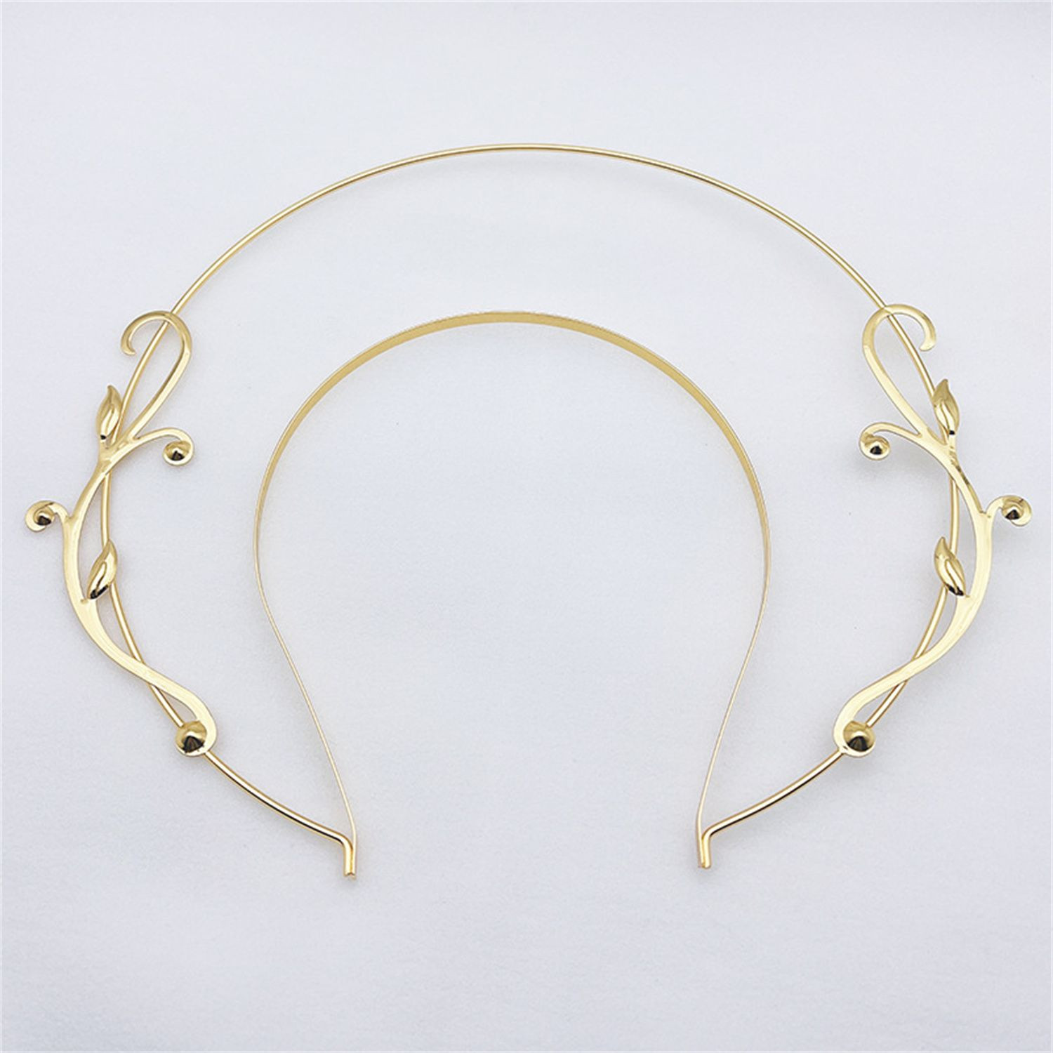 Light luxury and high-end feel fairy-like versatile metal hairband