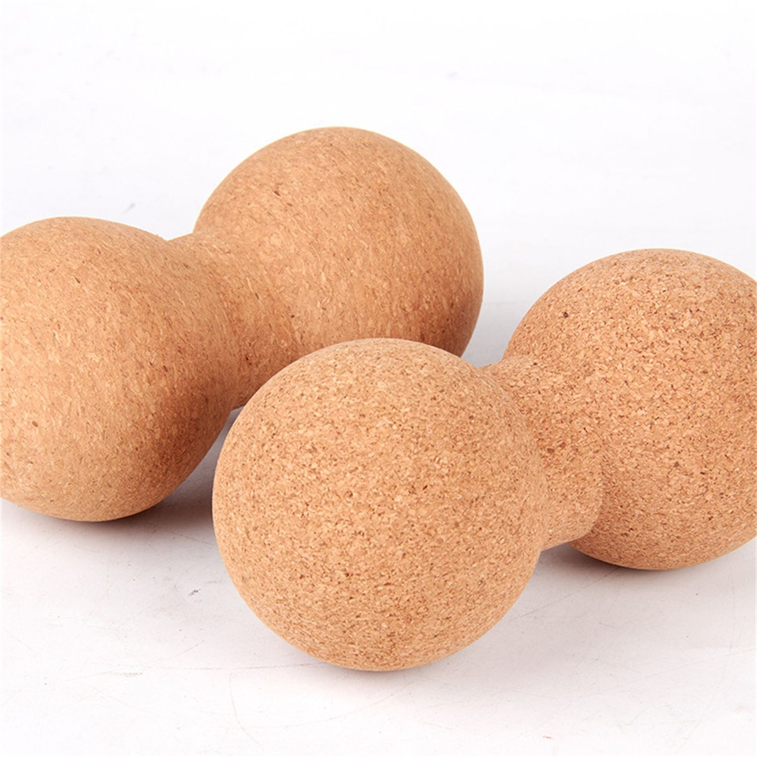 Wholesale corn yoga ball peanut fascia ball muscle relaxation cork massage ball