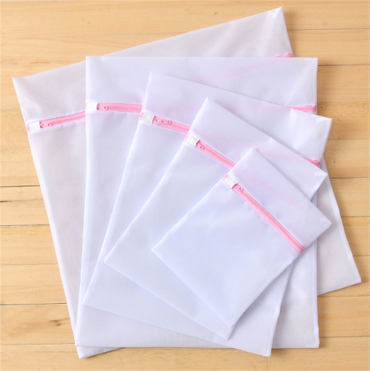 Hot-selling Customize Durable Zipper fine mesh laundry bag