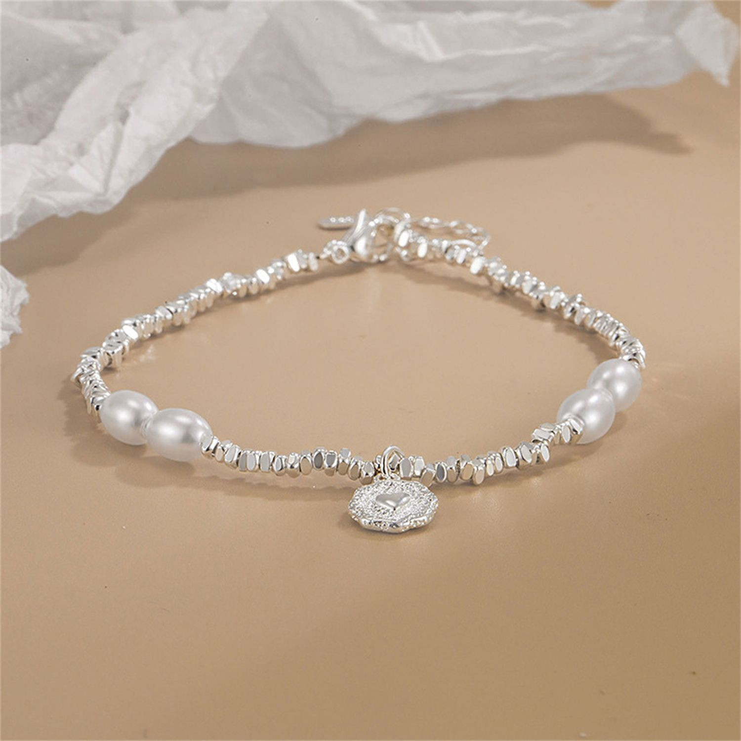 Wholesale new fashion natural freshwater pearl bracelet