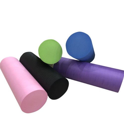 Solid glossy finish yoga roll for Muscle Relaxation