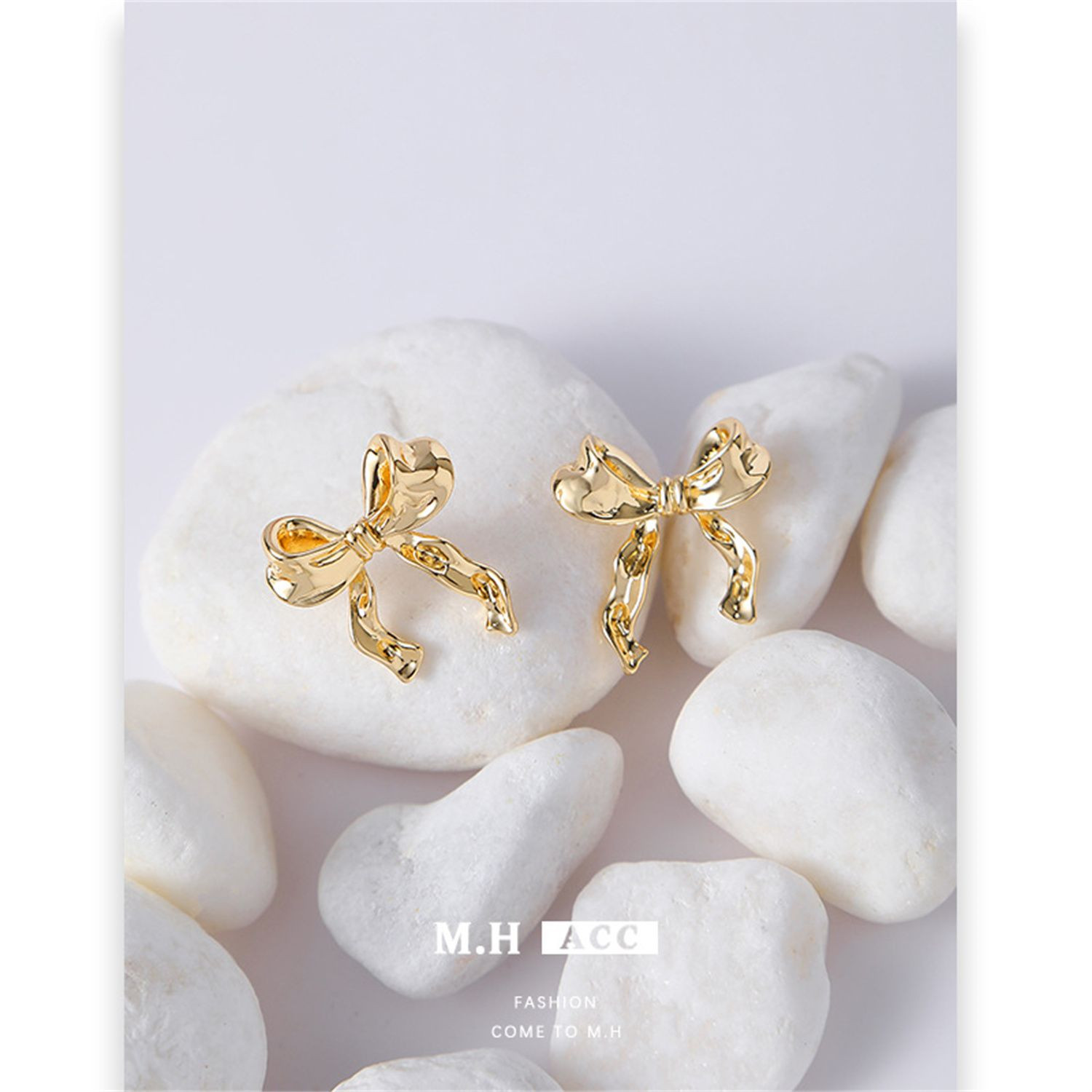 Wholesale elegant and versatile high-end mete alloy stud earring