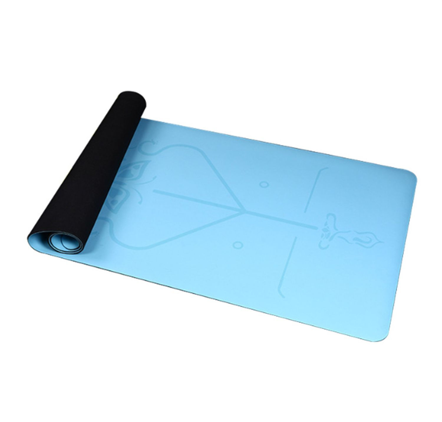 Hot sales Shock-absorbing home non-slip rubber yoga mat