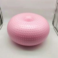 Hot selling thickened explosion-proof donut yoga ball half ball fitness ball