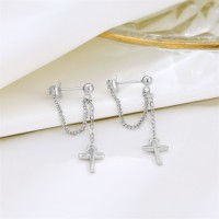 Wholesale new high-end fashion womens silver stud earrings