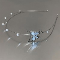 Light luxury and high-end feel fairy-like versatile metal hairband