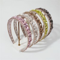 Hot sale summer style creative non-slip baroque crystal hairband