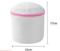 Deformable machine washable mesh bra laundry bag