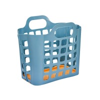 Wholesale Home bathroom laundry basket Thickened Plastic Storage Basket