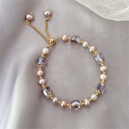 Wholesale new fashion natural freshwater pearl bracelet