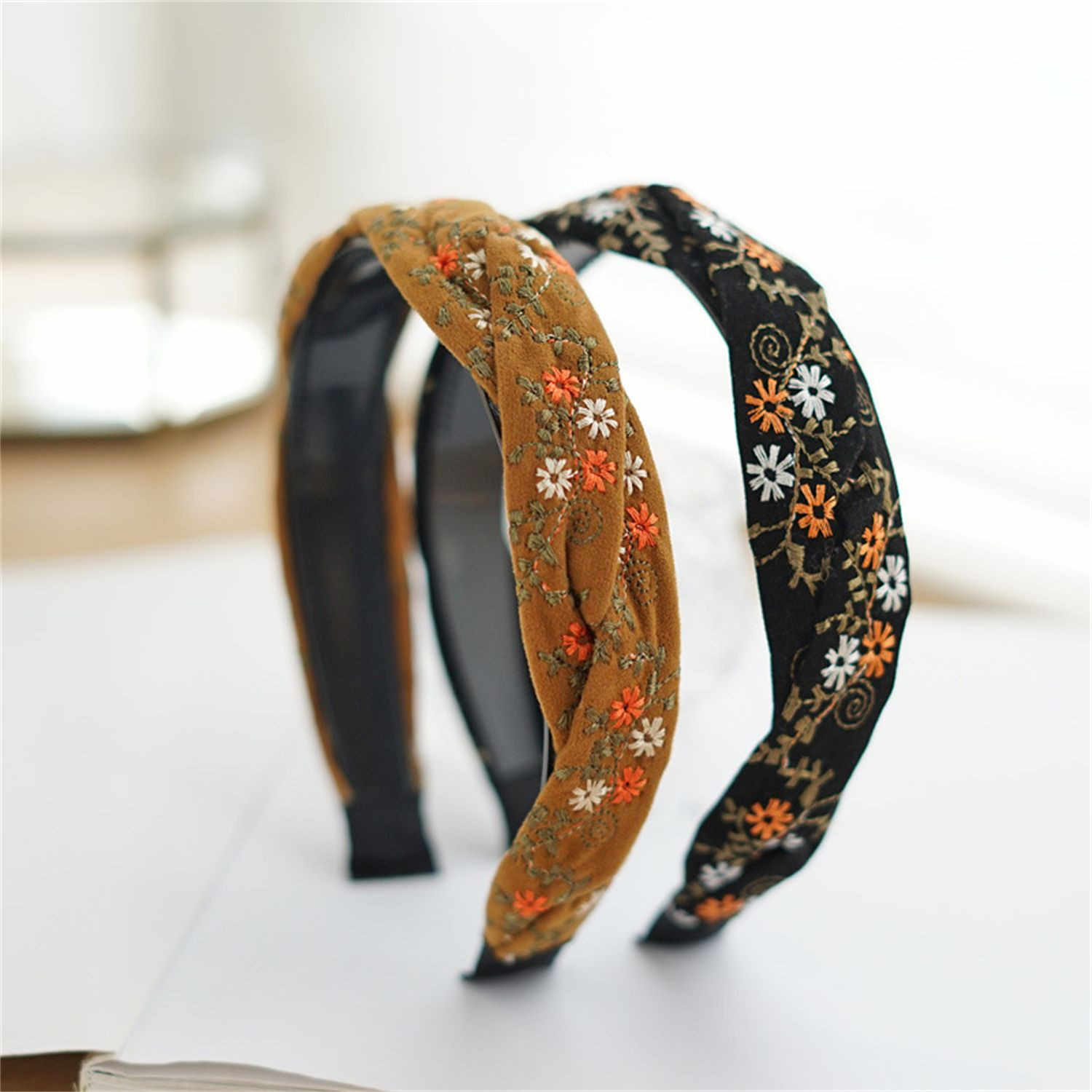 Hot sale elegant and versatile wide cloth hairband